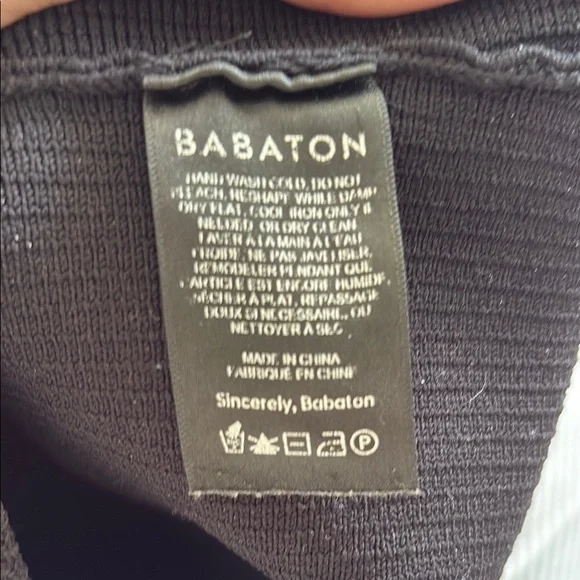 Black Ribbed Tank Top - Picture 5 of 5